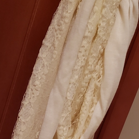 Lace Infinity Scarves & Girls Fuzzy Strech Scarf - Picture 5 of 6